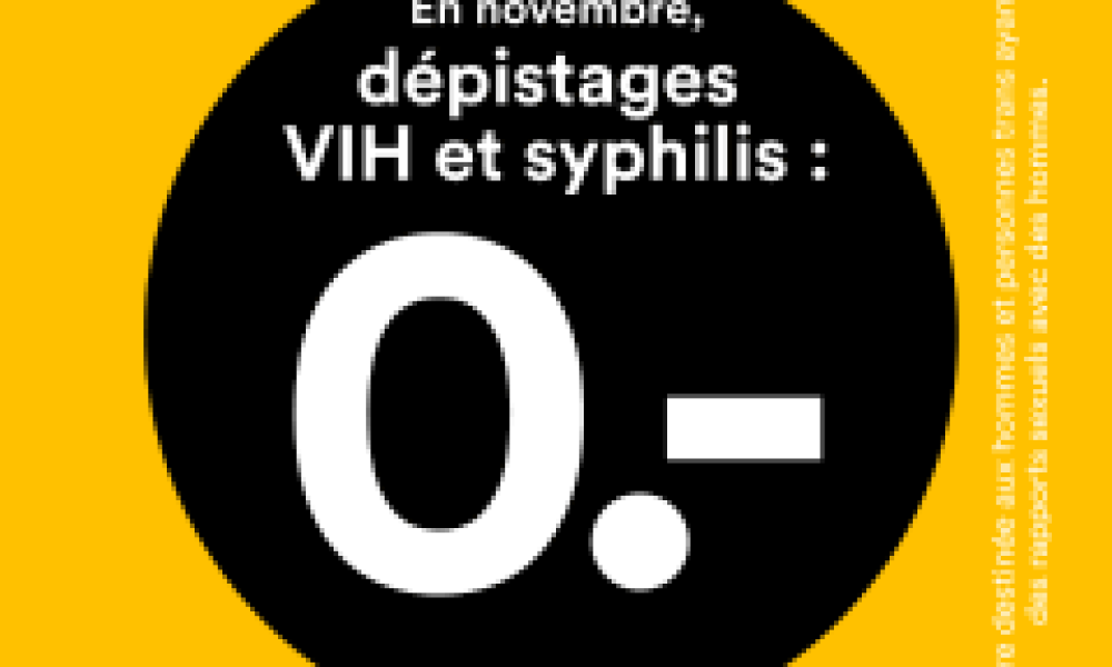Novembre 2026 - CAMPAGNE DE DEPISTAGE HSH